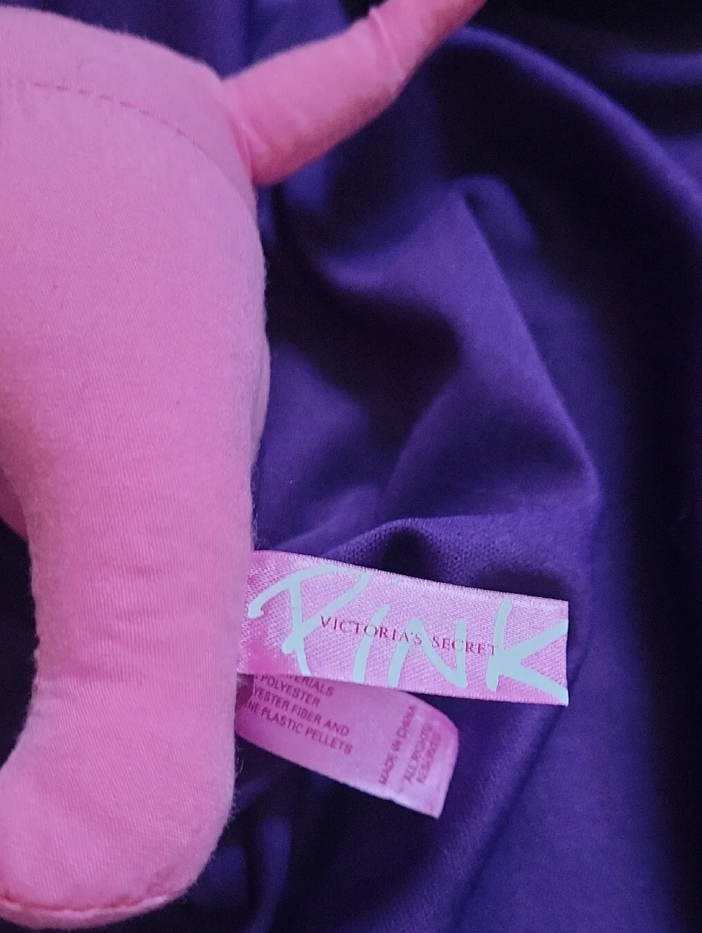 Rare! SS Port Au VS PINK Plush Dog Collectible - Picture 3 of 4